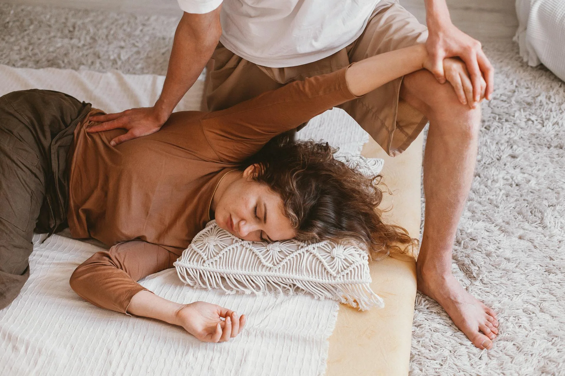Shiatsu behandeling in de praktijk